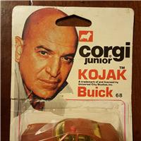 KOJAK BUICK 68 CORGI JUNIOR MACCHINA 1982 1/ 64 