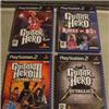 CHITARRA WIRELESS + 4 GIOCHI "GUITAR HERO" X PLAYSTATION 2