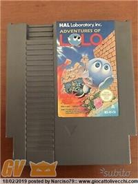 NINTENDO NES GIOCHI DA COLLEZIONISTA RARISSIMI LOLO 