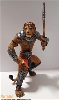 MUTANT WARRIORS FANTASY WORLD - LION MAN (PAPO 2007)