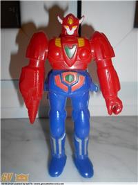 GETTER ROBOT GO SOFUBI / FIGURA IN VINILE DA 11 CM. ORIGINALE YUTAKA JAPAN