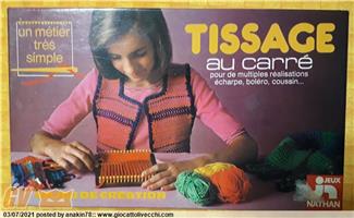 TISSAGE AU CARRE` (TESSITURA SU QUADRATO)