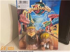 THE STONE FAMILIES I FLINSTONES KO BARNEY RUBBLE- BAM BAM RUBBLE MADE IN CHINA NUOVO