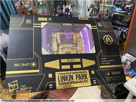TRANSFORMERS SOUND WAVE G1 LINKIN PARK ED.GOLD NUOVO/ MISB