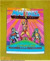 MASTERS OF THE UNIVERSE MINICOMIC ROCK PEOPLE TO THE RESCUE `80