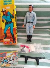THE LOONE RANGER MARX TOYS ANNI 70