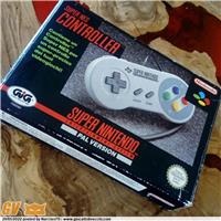 SUPER NINTENDO CONTROLLER GIG NEL PAESE DELLE MERAVIGLIE RARISSIMO BOXATO SOLO 1 VOLTA