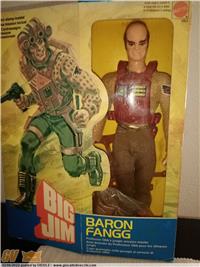 BARON FANG SERIE BIG JIM CONDOR FORCE MATTEL ANNI 80