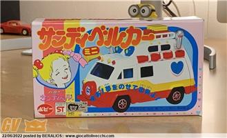 HELLO SANDYBELL SENDYBELL FURGONE CAMPER DIE-CAST POPY MIB TOEI ANIMATION