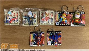 PORTACHIAVI BANPRESTO TATSUNOKO PVC GATCHAMAN SERIE COMPLETA