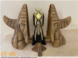 PIRAMIDE/ ESPOSITORE + RAYDEEN REIDEEN RAIDEED SOUL OF CHOGOKIN BANDAI GX-41S 04/ 2008