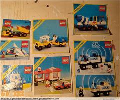 ISTRUZIONI CATALOGHI DEPLIANT LEGO ANNI 80-90