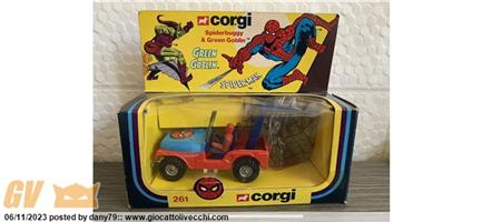 CERCO JEEP CORGI SPIDERMAN COME DA FOTO MISB NUOVA IMBALLATA 