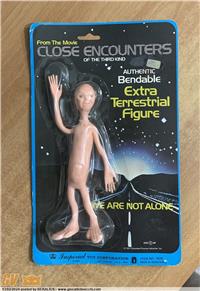 CLOSE ENCOUNTERS OF THE THIRD KIND BENDABLE IMPERIAL TOY 1977 INCONTRI RAVVICINATI DEL TERZO TIPO