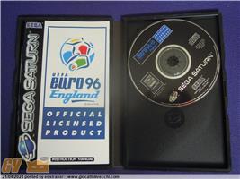 GIOCO PER SEGA SATURN UEFA EURO 96 ENGLAND COMPLETO IN SCATOLA