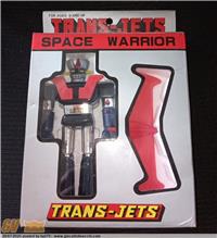 MAZINGA-Z / MAZINGER-Z SPACE WARRIOR TRANS-JETS VERS. 1 (15 CM.) TAIWAN 1978 MIB