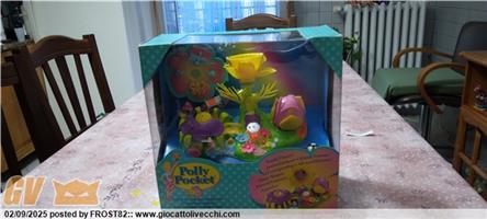 POLLY POCKET 1997 GIARDINO MATTEL FONDO DI MAGAZZINO MAI APERTO