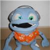 PUPAZZO PELUCHE BLU CON CUFFIE