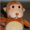 SCIMMIETTA PELUCHE MARRONE 