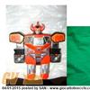 LOTTO ACCESSORI + BUSTO DEL MEGAZORD DX BY GIOCHI PREZIOSI 