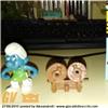 PUFFO CON CARRETTO ORIGINALE "SCHLEICH" DELLA SERIE SUPER SMURF - MISB &#33;&#33;&#33;&#33;&#33;