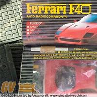 FERRARI F40 RADIOCOMANDATA - IN BOX - RICORDI GIOCHI - MADE IN SINGAPORE