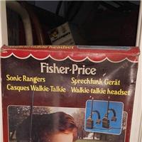 1987 FISHER PRICE - SONIC RANGERS ELECTRONIC WALKIE TALKIE - PREZZO AFFARONE &#33;&#33;&#33; &#33;