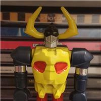 GAIKING BISANTI VENEZUELA ANNI 80 METALLO&#47;PLASTICA ADESIVI PETTO BRILLANTI COLORI DIVERSI SHOGUN - 10 CM. INTROVABILE RARITA` 