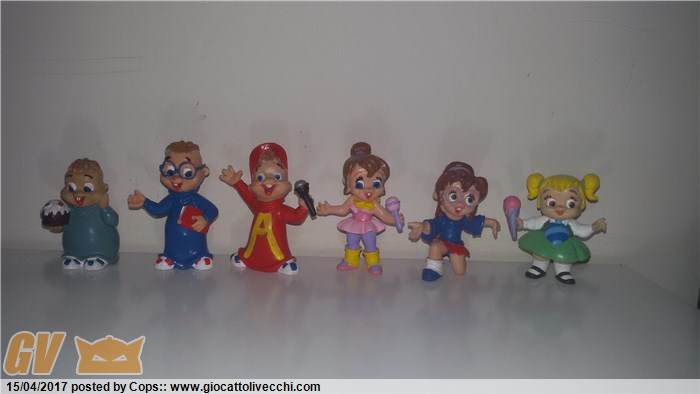 Alvin and the chipmunks giocattoli clearance