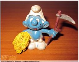 PUFFO CONTADINO MIETITORE SCHLEICH 1981 PEYO