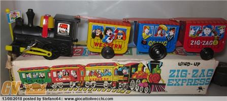 ZIG-ZAG EXPRESS MADE IN KOREA TRENINO LATTA