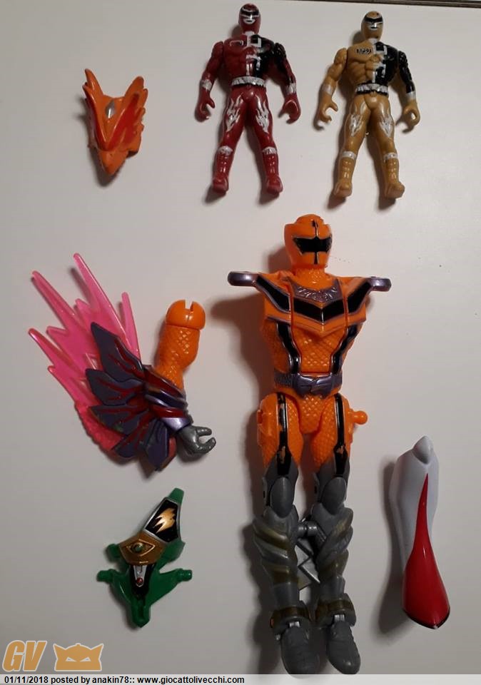 Mercatino: Power Rangers Ko - Lotto Misto - GiocattoliVecchi.com