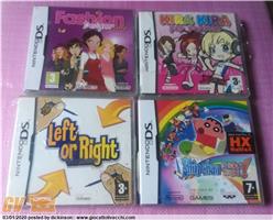 4 GIOCHI NINTENDO DS 
