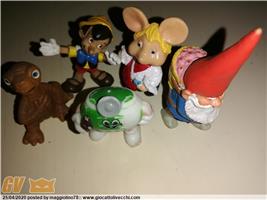 PINOCCHIO TOPOGIGIO DAVID GNOMO