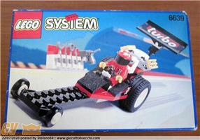 LEGO SYSTEM DRAGSTER 6639 NUOVO 1995 NEW