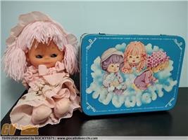 DOLL BABOLA MUNECA MIGLIORATI NUVOLETTA BOX LATTA VINTAGE ANNI 80 RARA