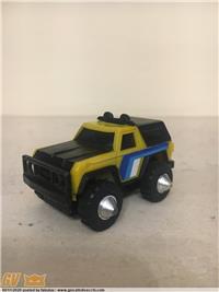 STUNT RIDERS FORD BRONCO PULL BACK LJN TOYS 1982