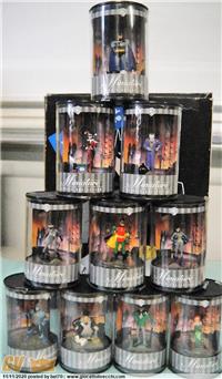 WARNER BROS STUDIO STORE BATMAN THE ANIMATED SERIES MINIATURES COLLECTION 1999 - SERIE COMPLETA DI 10 MINIATURE MISB