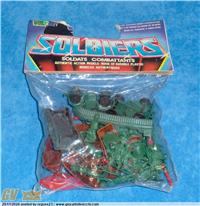 SOLDIERS SOLDATINI CONFEZIONE SOLDATINI CON FONT/ LOGO MASTERS `80