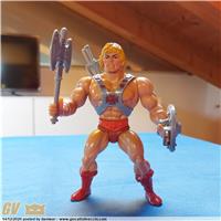 HE-MAN TAIWAN 1981 12 BACK "THE ORIGINAL" VARIANTE RED BELT M.O.T.U. 