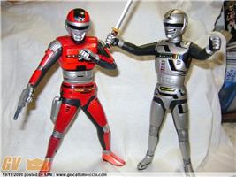 LOTTO SCERIFFI SPAZIALI UCHUU KEIJI : GAVAN + SHARIVAN UNIFIVE 2003 LOOSE