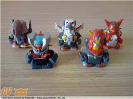 LOTTO 5 ROBOT SD &#42; RETROCARICA &#42; 1997