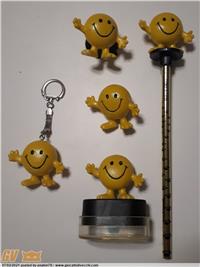 BULLYLAND - SMILEY PVC FIGURES (80`S)