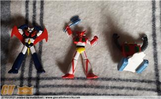 BANPRESTO GASHAPON MAZINGER Z &#47; GETTER ROBO 1 &#47; GETTER ROBO 3