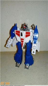 DOUBLE STRIGER STRATEGIC PLAN ROBOT 2 IN 1 LOOSE (TRANSFORMERS KO BOOTLEG TAROCCO)