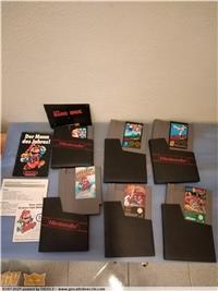 LOTTO 6 CARTUCCE GAMES PER NINTENDO NES 