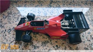 FERRARI 126 C4 N. 27 SCALA 1/ 24 MICHELE ALBORETO