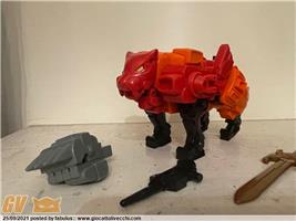 RAMPAGE-FELIN PREDAKING TRANSFORMERS GIG HASBRO TAKARA JAPAN