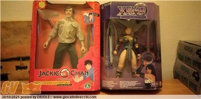 LOTTO 2 ACTION FIGURE GRANDI XENA E JACKIE CHAN