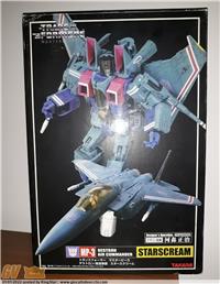 TRANSFORMERS MASTERPIECE TAKARA 2006 STARSCREAM MP-3 DECEPTICONS ROBOT ACTION FIGURE